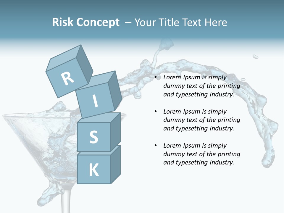 Celebrate Drop Party PowerPoint Template