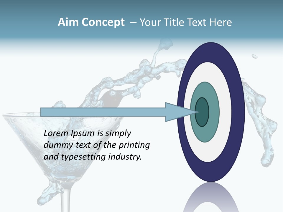 Celebrate Drop Party PowerPoint Template