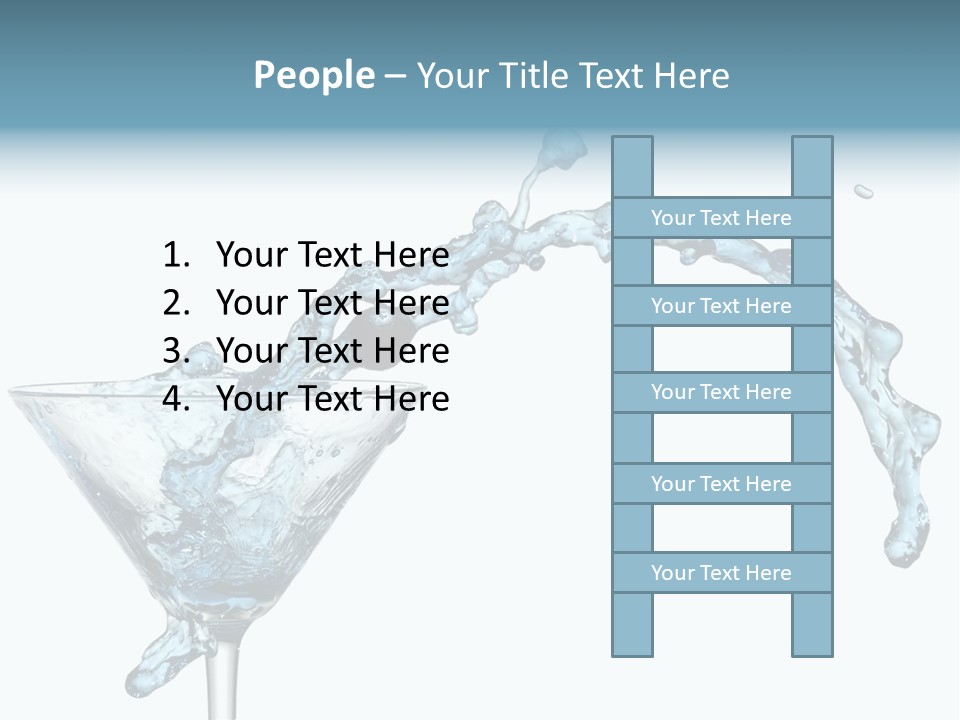 Celebrate Drop Party PowerPoint Template