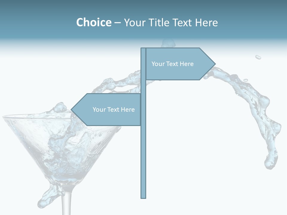 Celebrate Drop Party PowerPoint Template