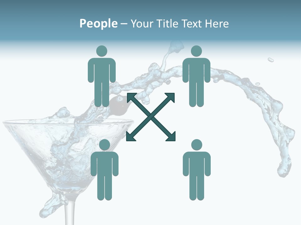 Celebrate Drop Party PowerPoint Template