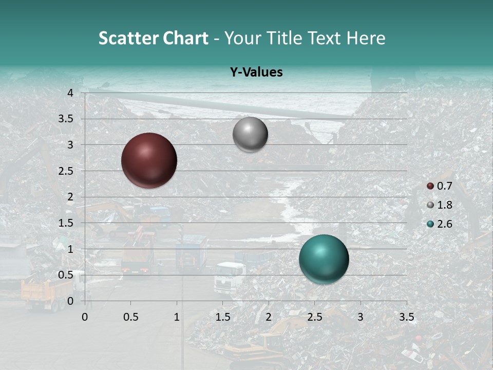 Metal Boat Claw PowerPoint Template
