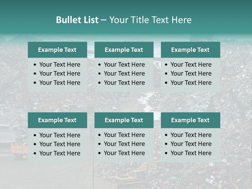 Metal Boat Claw PowerPoint Template