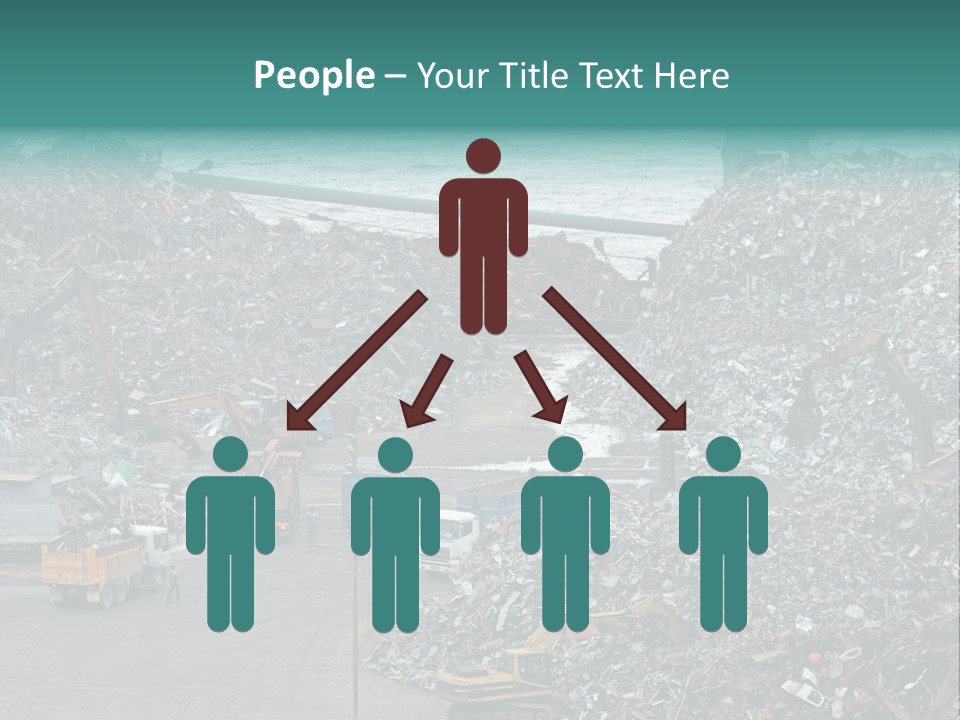 Metal Boat Claw PowerPoint Template