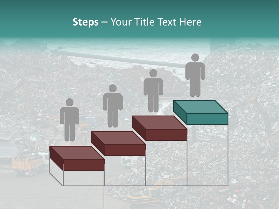 Metal Boat Claw PowerPoint Template