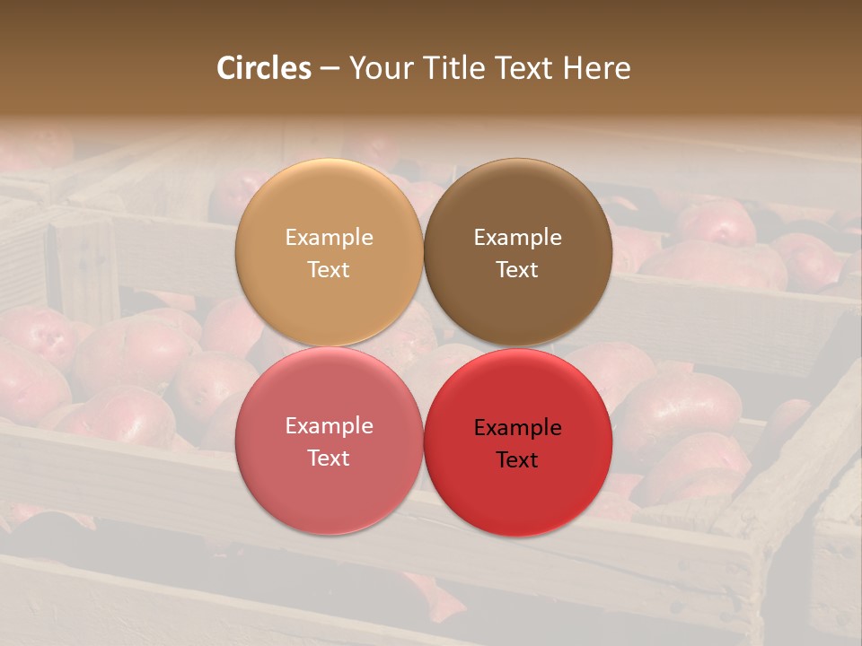 Seasonal Cultivar Crate PowerPoint Template