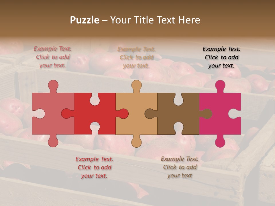 Seasonal Cultivar Crate PowerPoint Template