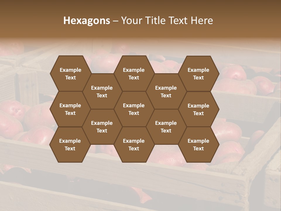 Seasonal Cultivar Crate PowerPoint Template
