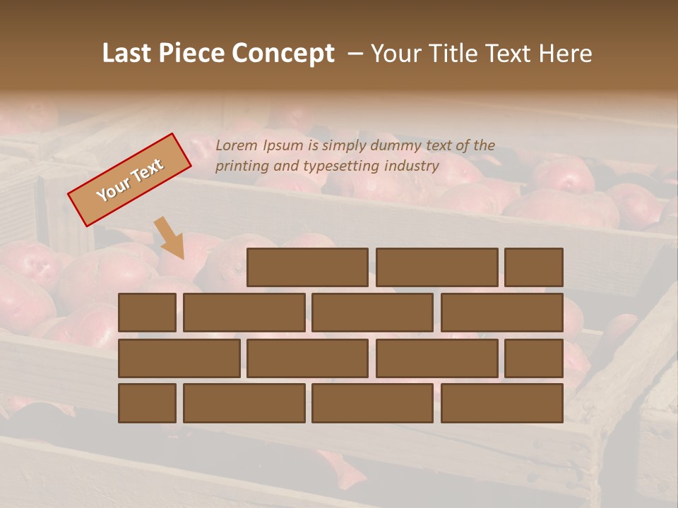 Seasonal Cultivar Crate PowerPoint Template