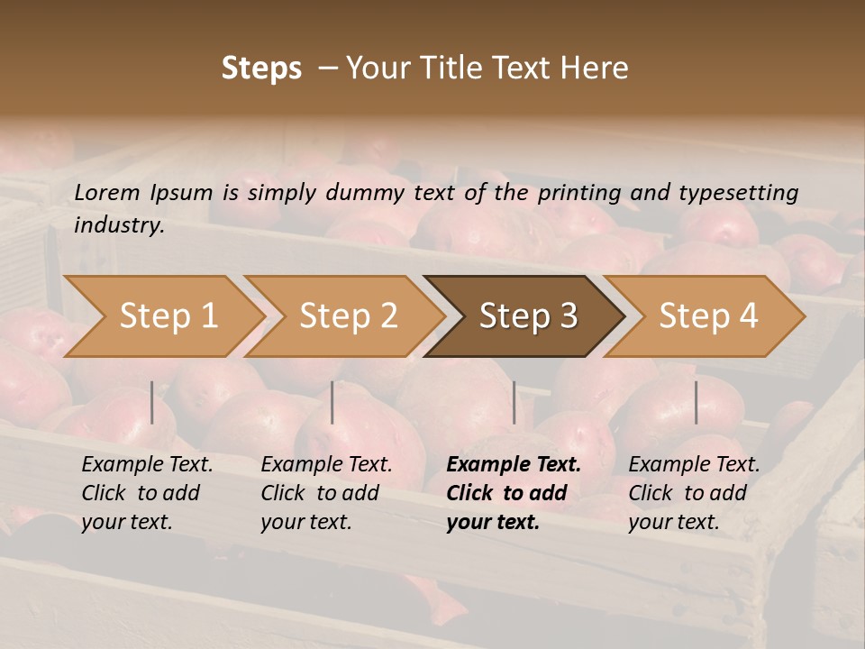 Seasonal Cultivar Crate PowerPoint Template