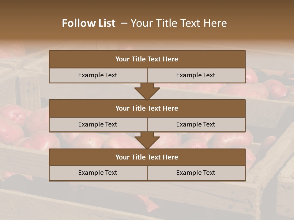 Seasonal Cultivar Crate PowerPoint Template
