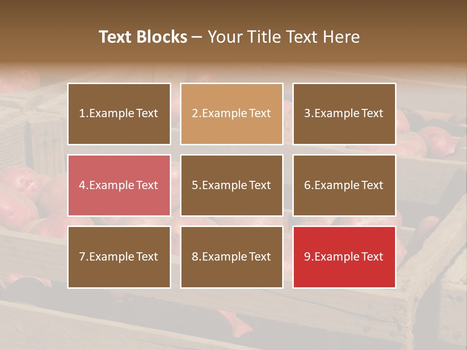 Seasonal Cultivar Crate PowerPoint Template