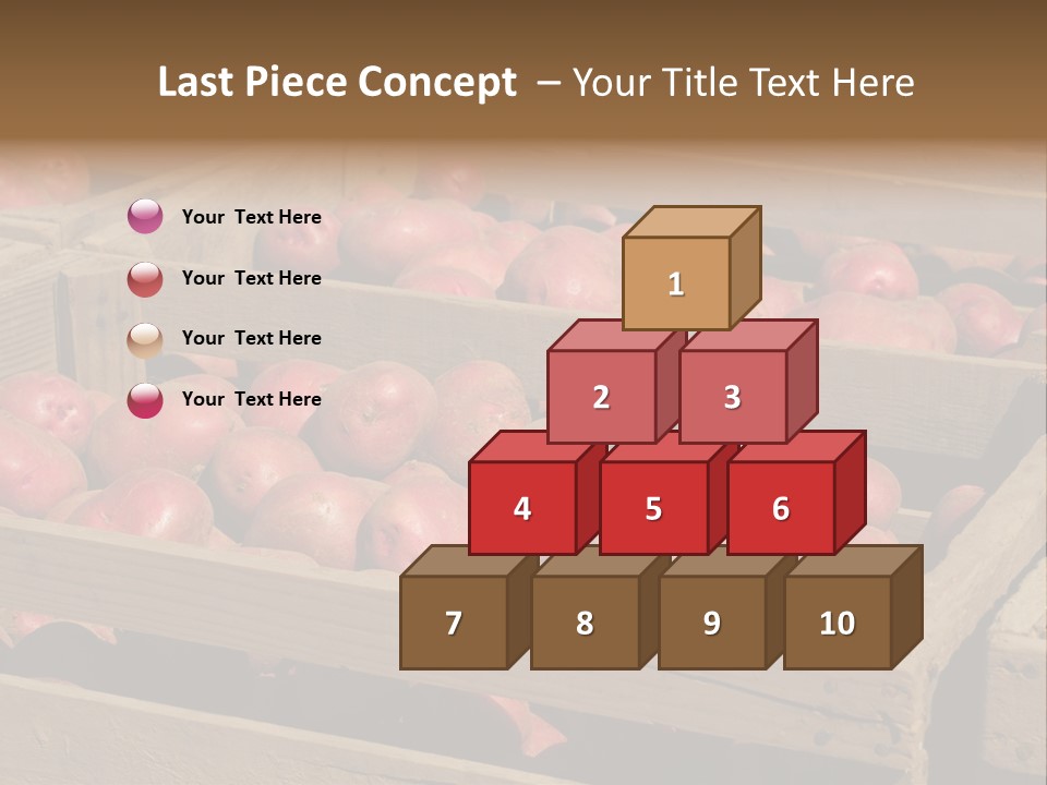 Seasonal Cultivar Crate PowerPoint Template
