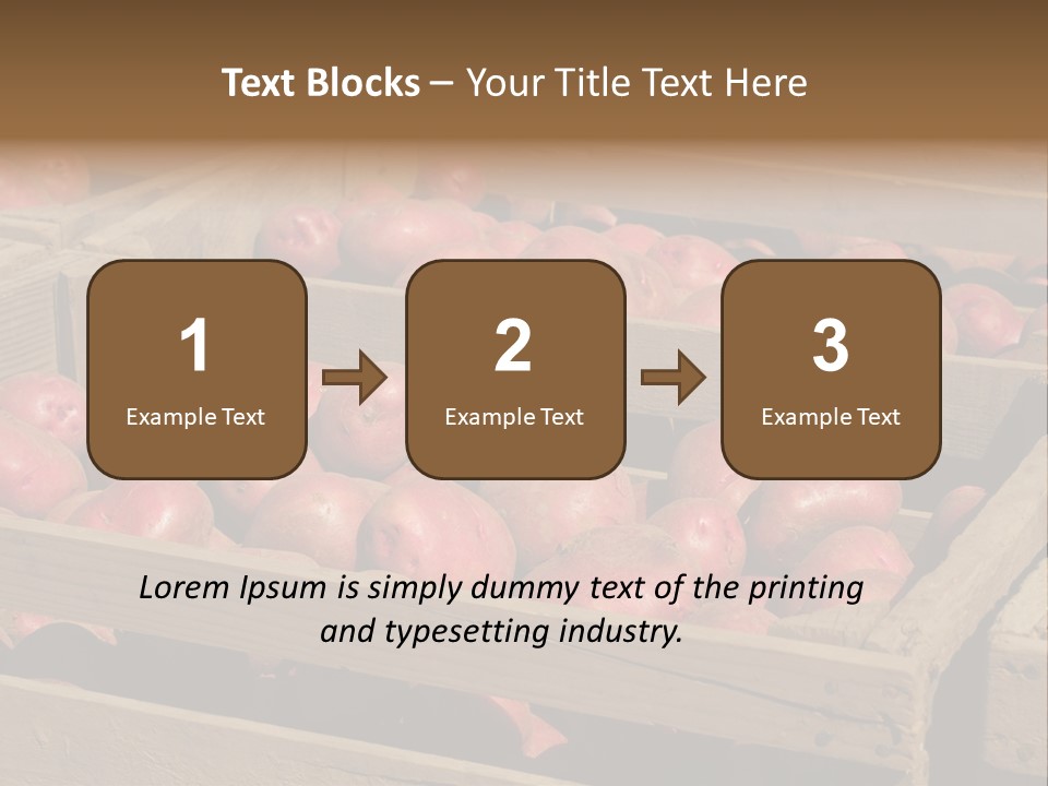 Seasonal Cultivar Crate PowerPoint Template