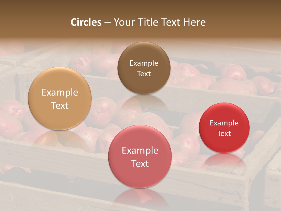 Seasonal Cultivar Crate PowerPoint Template