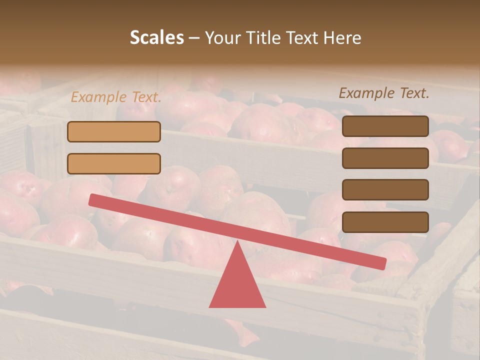 Seasonal Cultivar Crate PowerPoint Template