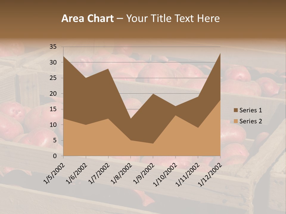 Seasonal Cultivar Crate PowerPoint Template