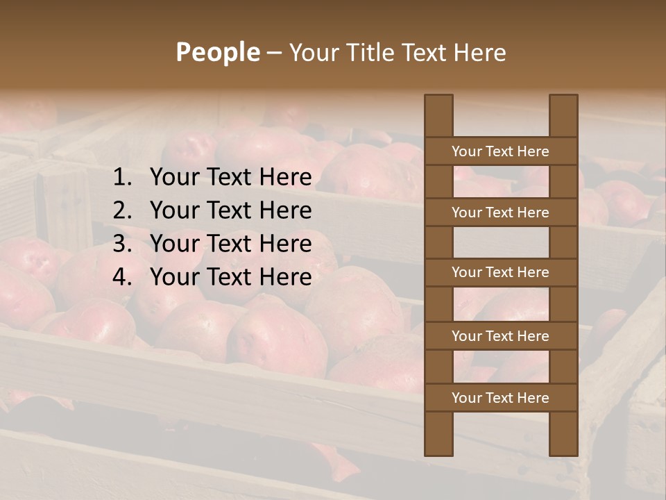 Seasonal Cultivar Crate PowerPoint Template