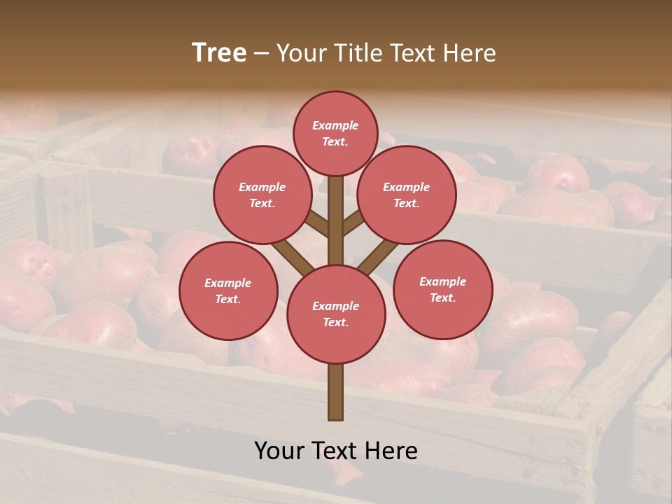 Seasonal Cultivar Crate PowerPoint Template