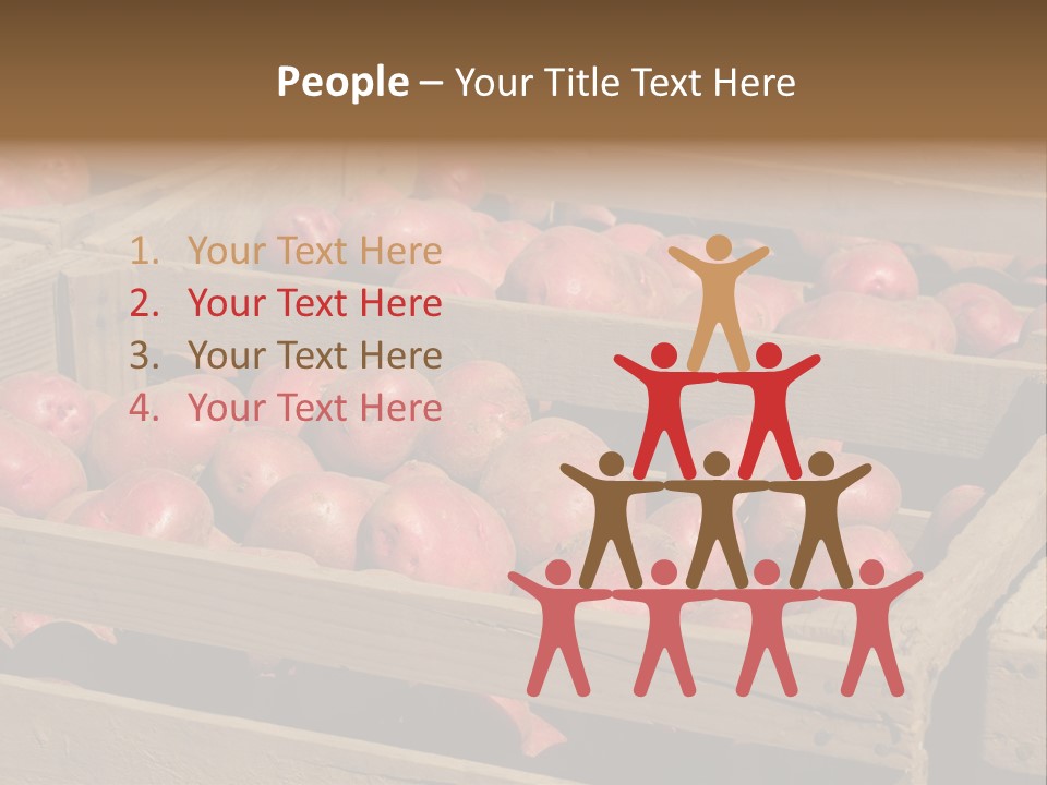 Seasonal Cultivar Crate PowerPoint Template