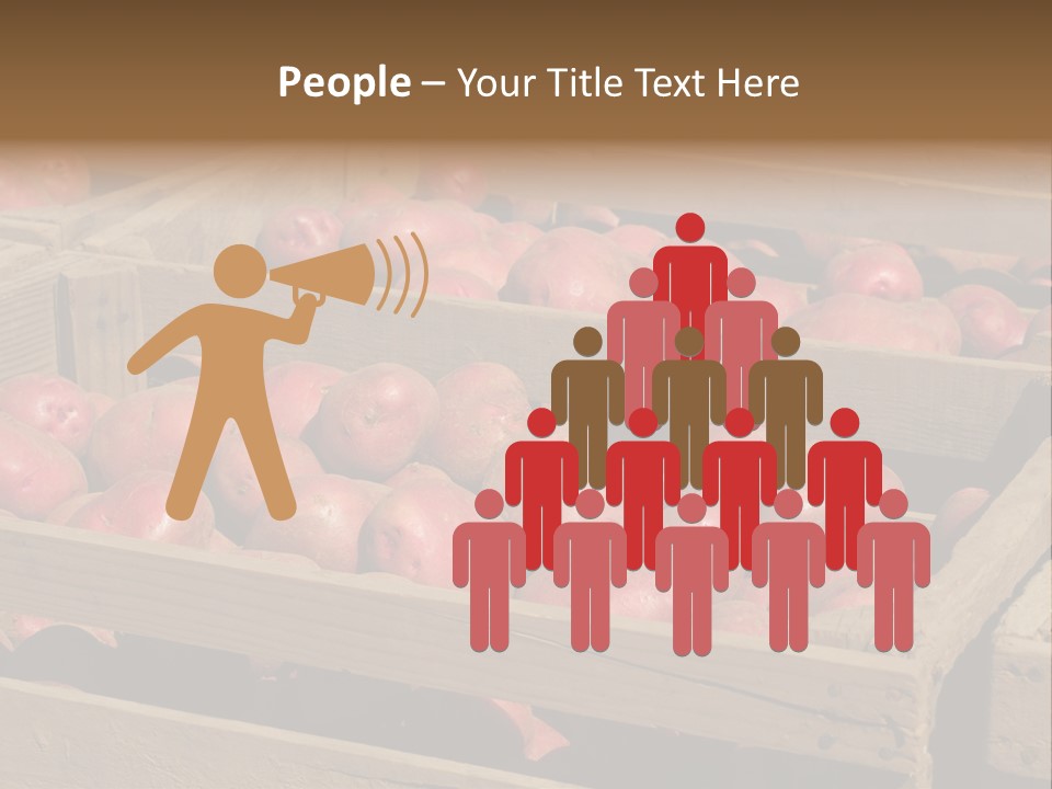 Seasonal Cultivar Crate PowerPoint Template