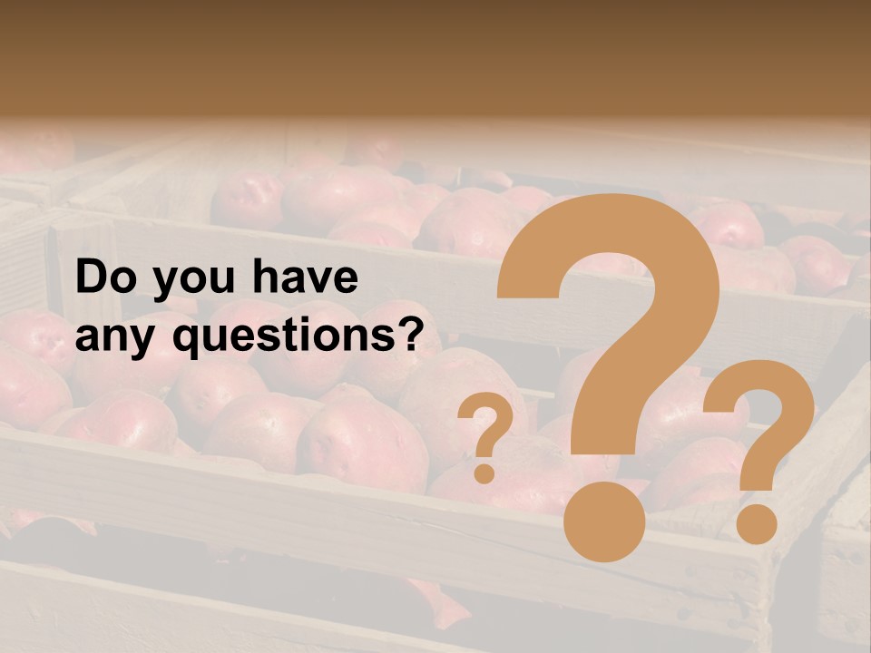 Seasonal Cultivar Crate PowerPoint Template