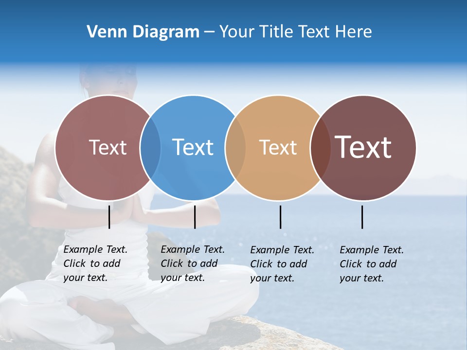 Person Yoga Relaxation PowerPoint Template