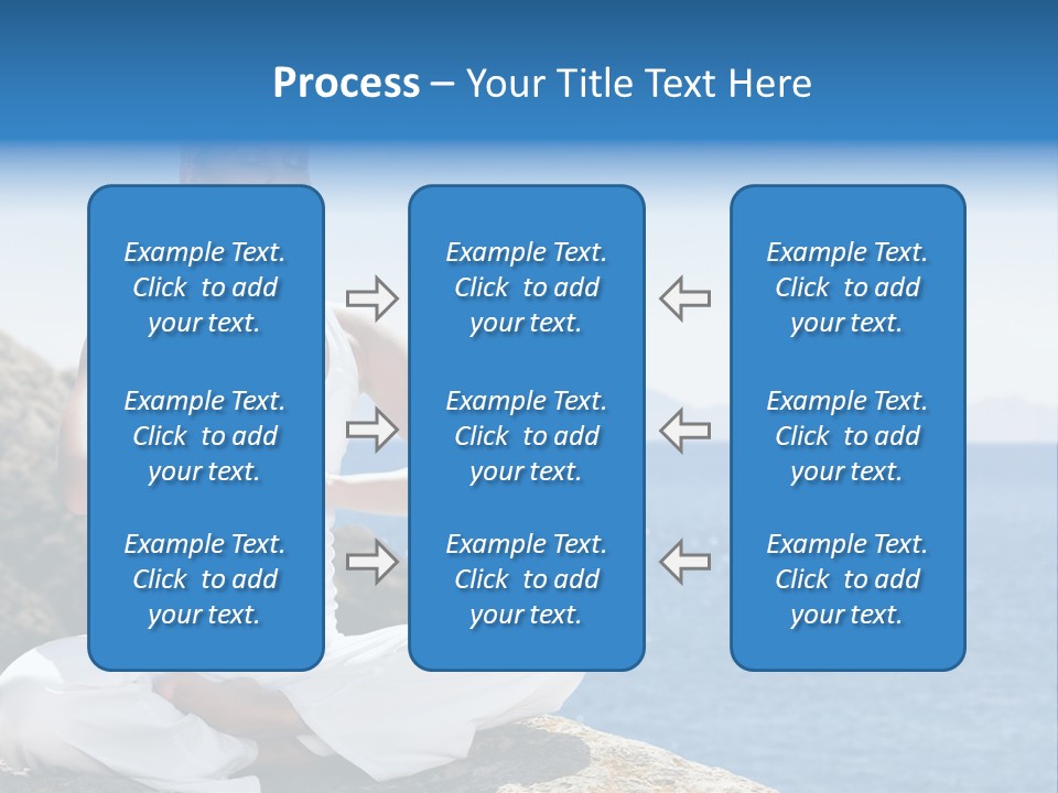Person Yoga Relaxation PowerPoint Template