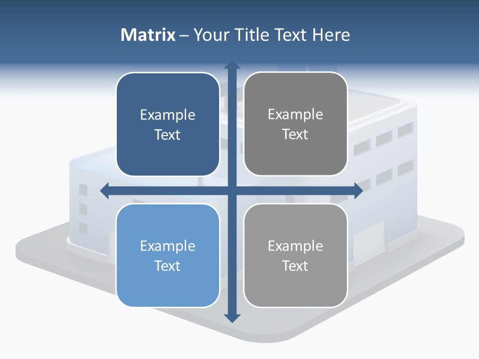 Steel Factory Emission PowerPoint Template