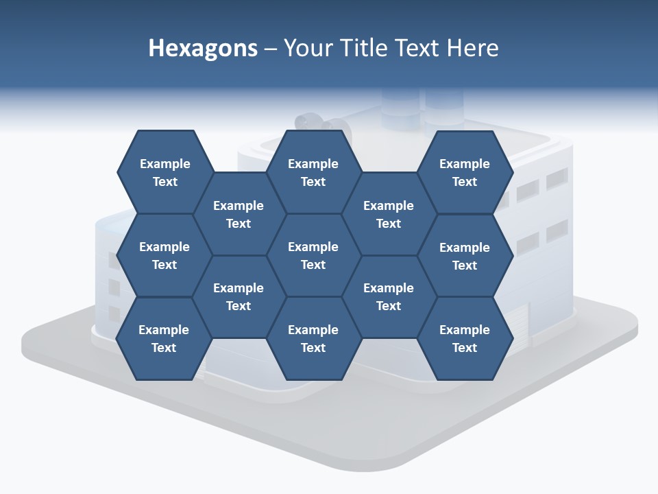 Steel Factory Emission PowerPoint Template