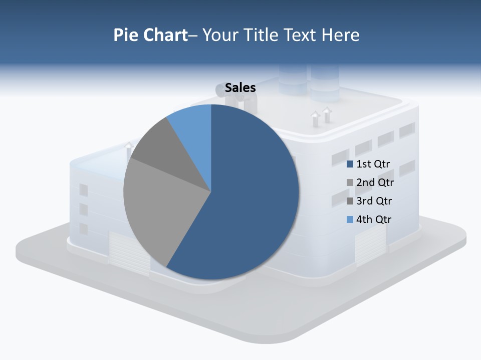Steel Factory Emission PowerPoint Template