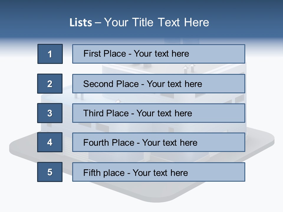 Steel Factory Emission PowerPoint Template