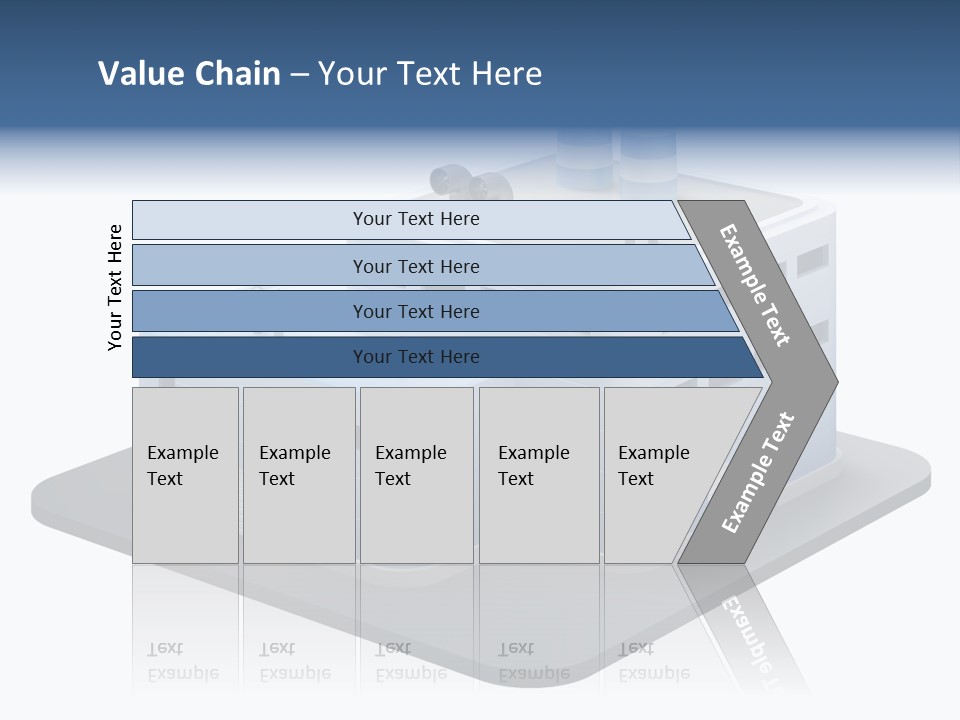 Steel Factory Emission PowerPoint Template
