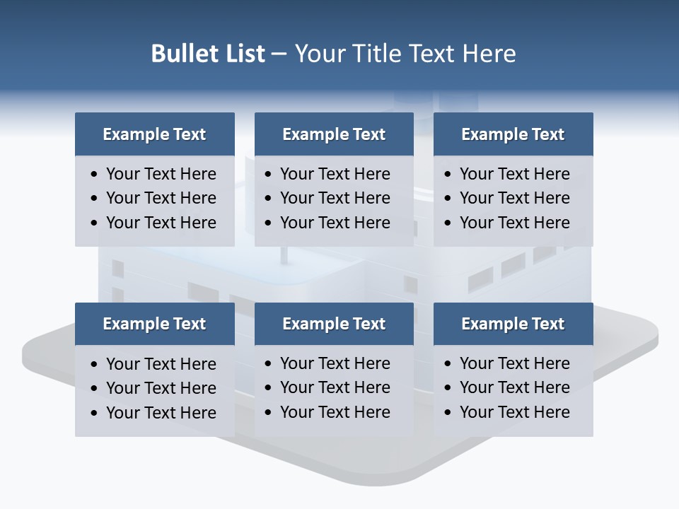 Steel Factory Emission PowerPoint Template