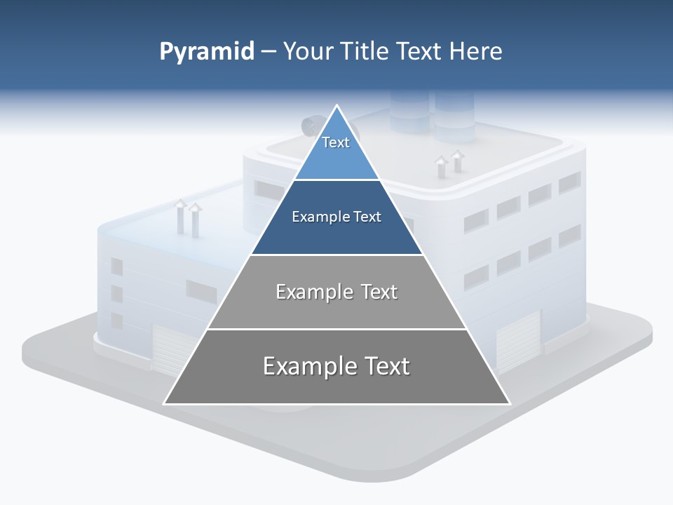 Steel Factory Emission PowerPoint Template