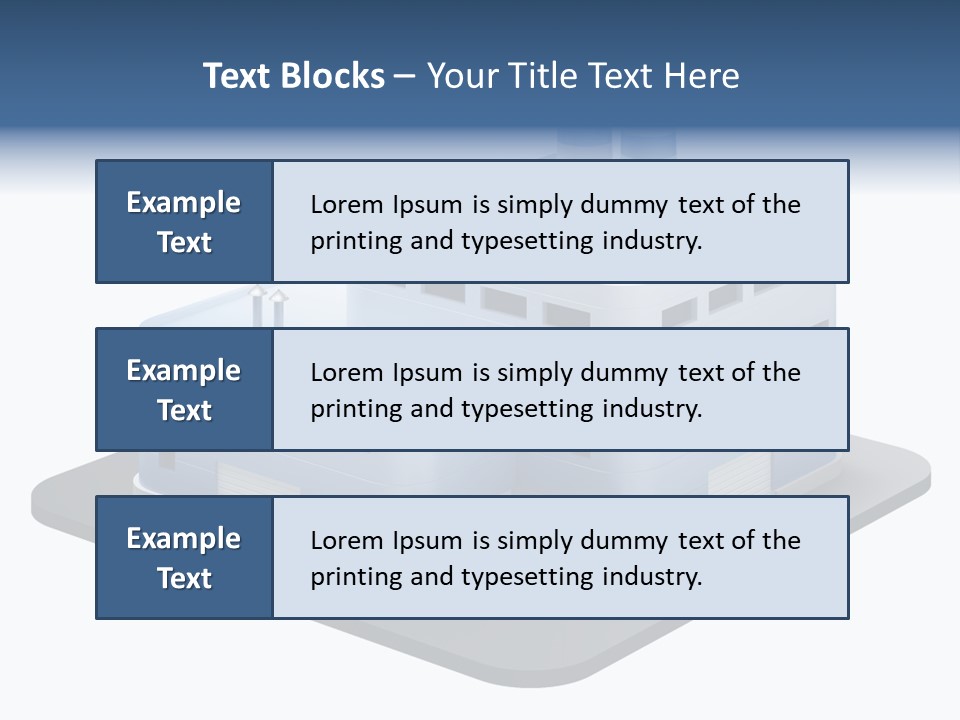 Steel Factory Emission PowerPoint Template