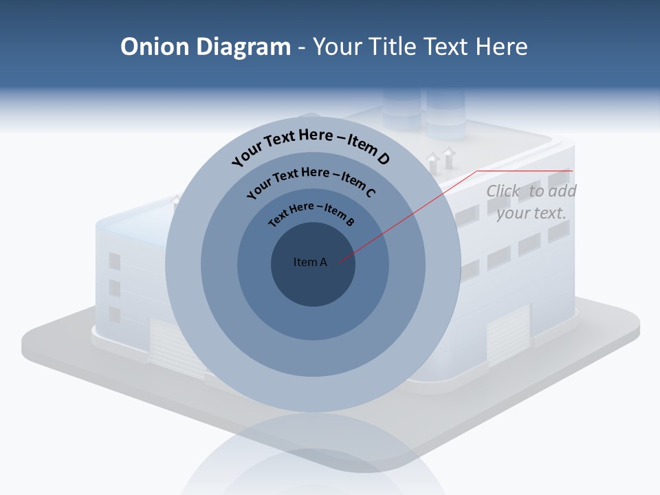 Steel Factory Emission PowerPoint Template
