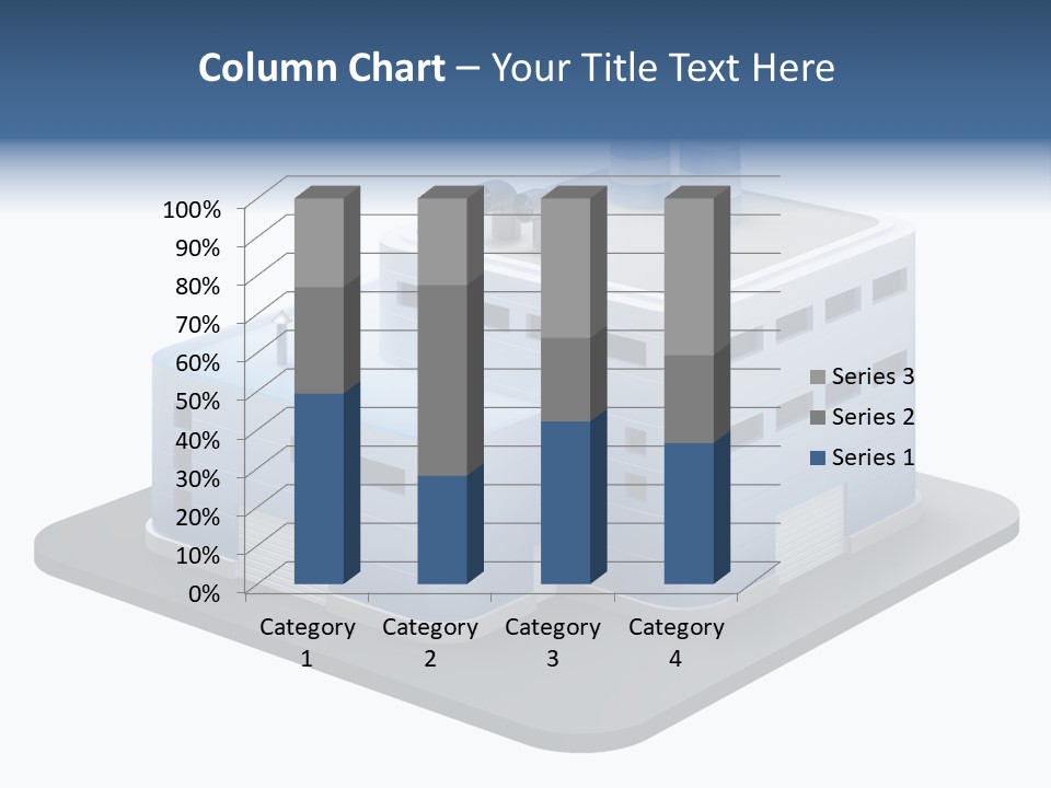 Steel Factory Emission PowerPoint Template