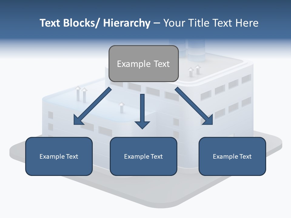 Steel Factory Emission PowerPoint Template