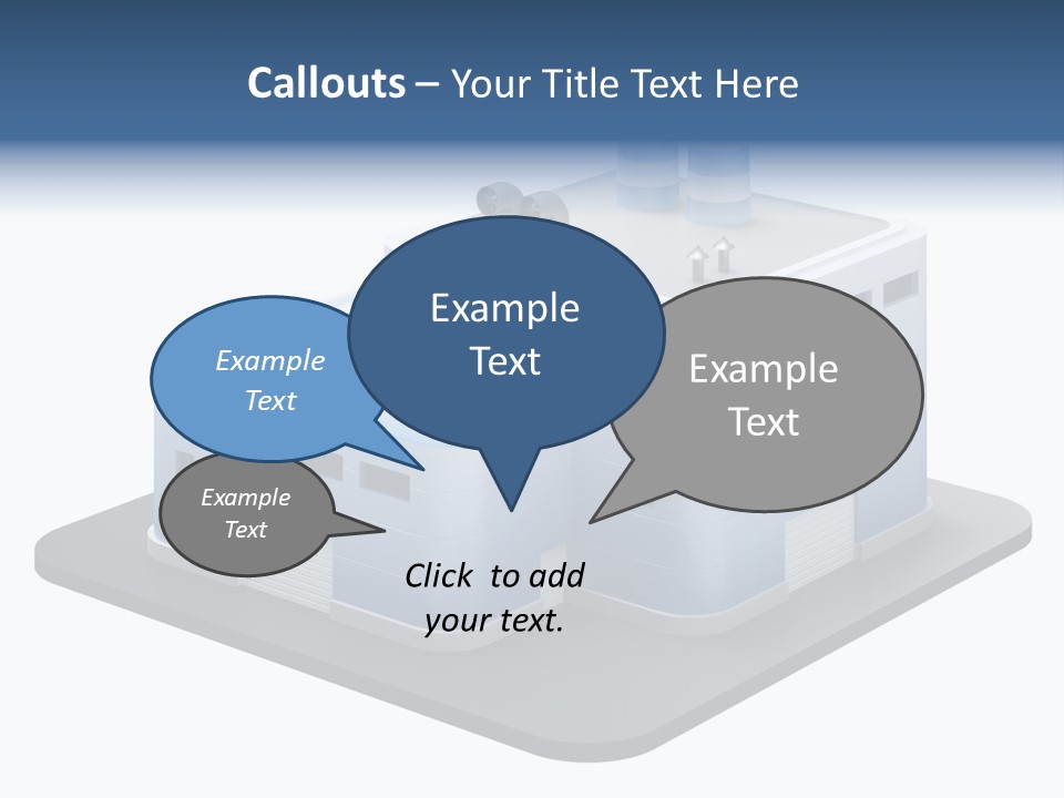 Steel Factory Emission PowerPoint Template