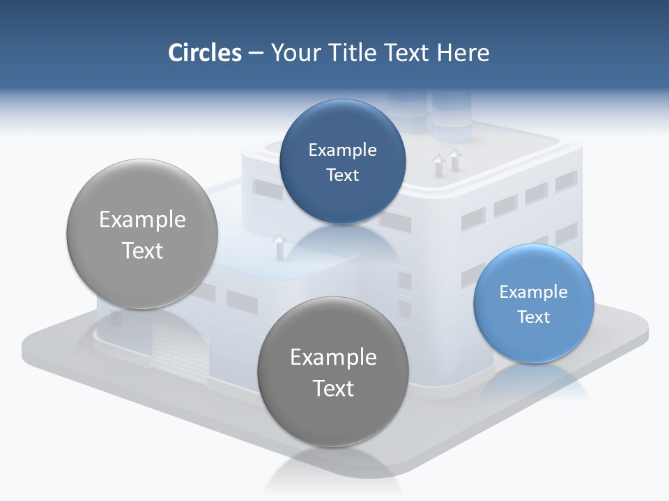 Steel Factory Emission PowerPoint Template