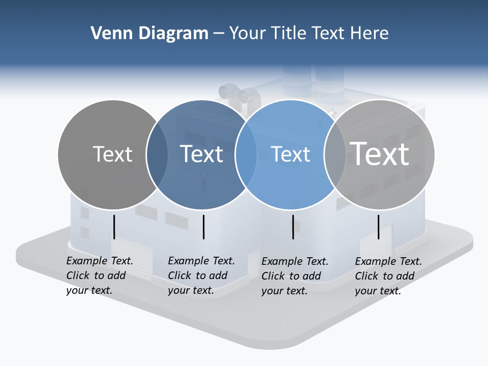 Steel Factory Emission PowerPoint Template