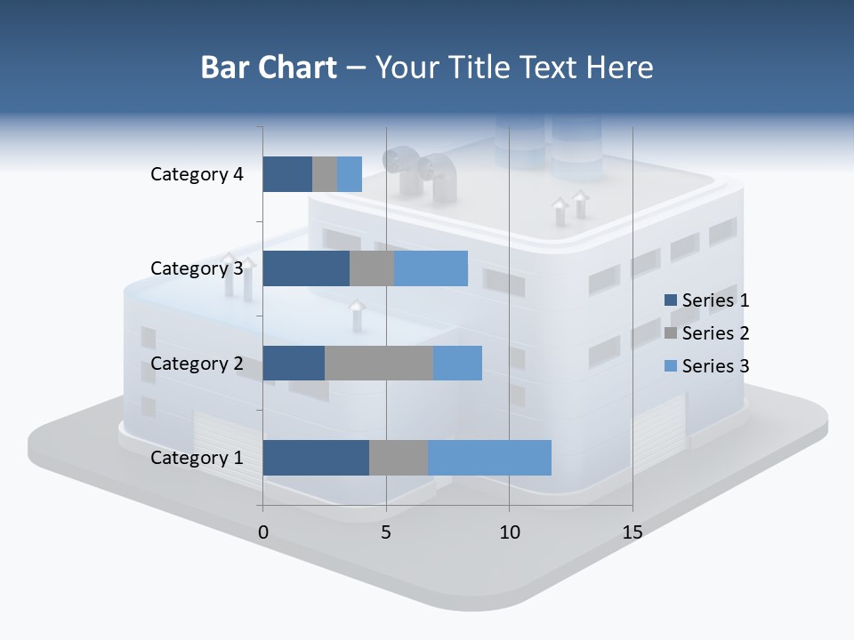Steel Factory Emission PowerPoint Template