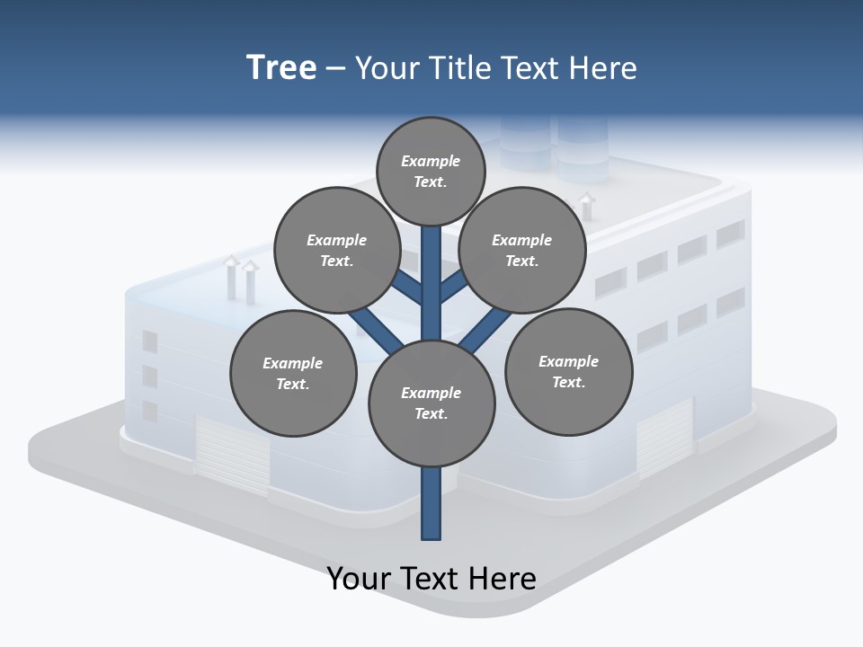 Steel Factory Emission PowerPoint Template