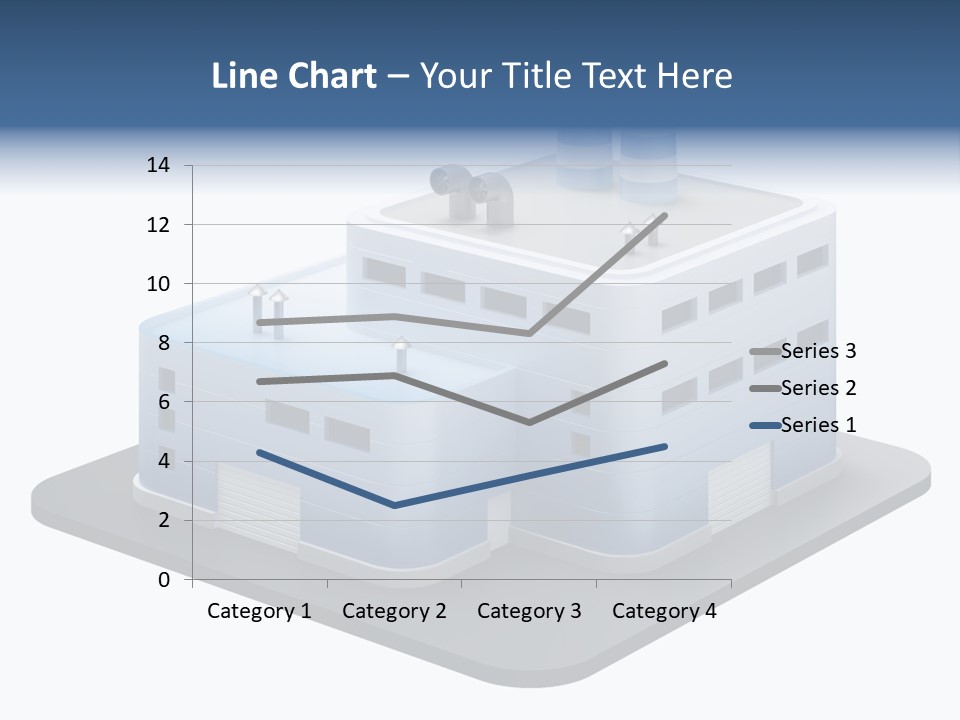 Steel Factory Emission PowerPoint Template
