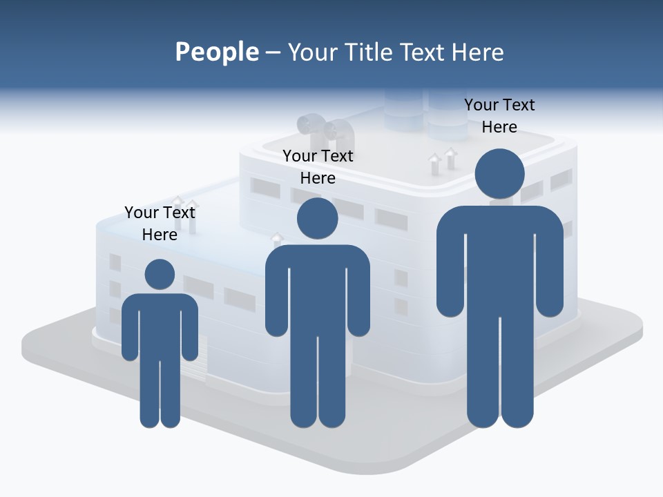 Steel Factory Emission PowerPoint Template