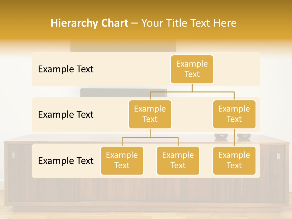 Buffet Television Horizontal PowerPoint Template