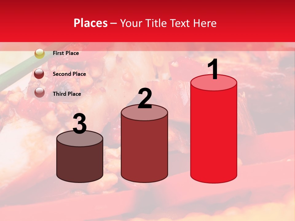 Plate Healthy Delicious PowerPoint Template