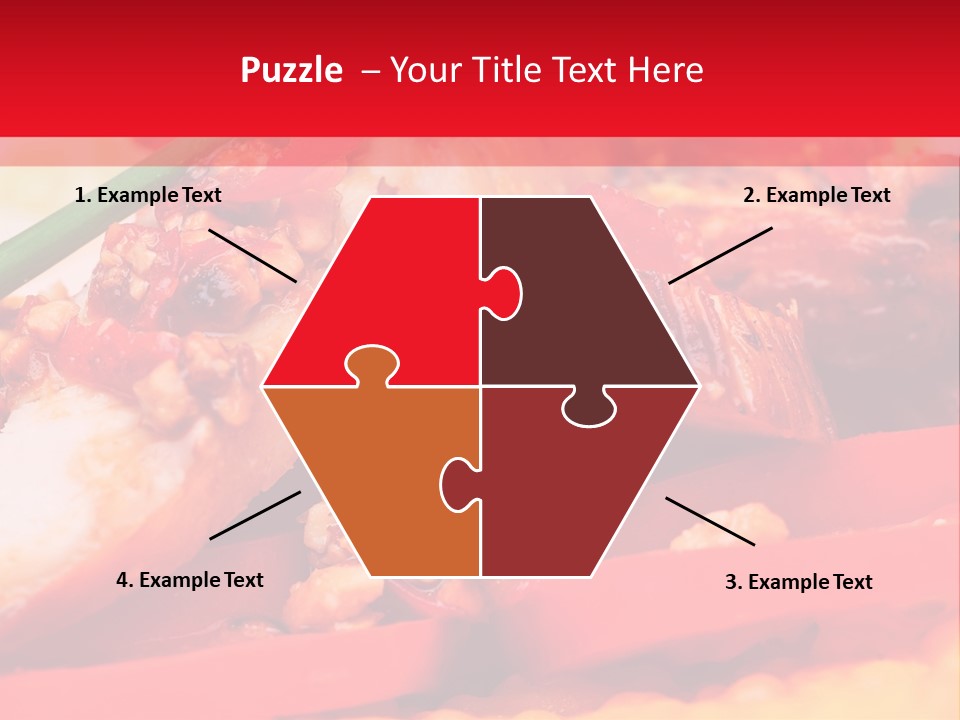 Plate Healthy Delicious PowerPoint Template