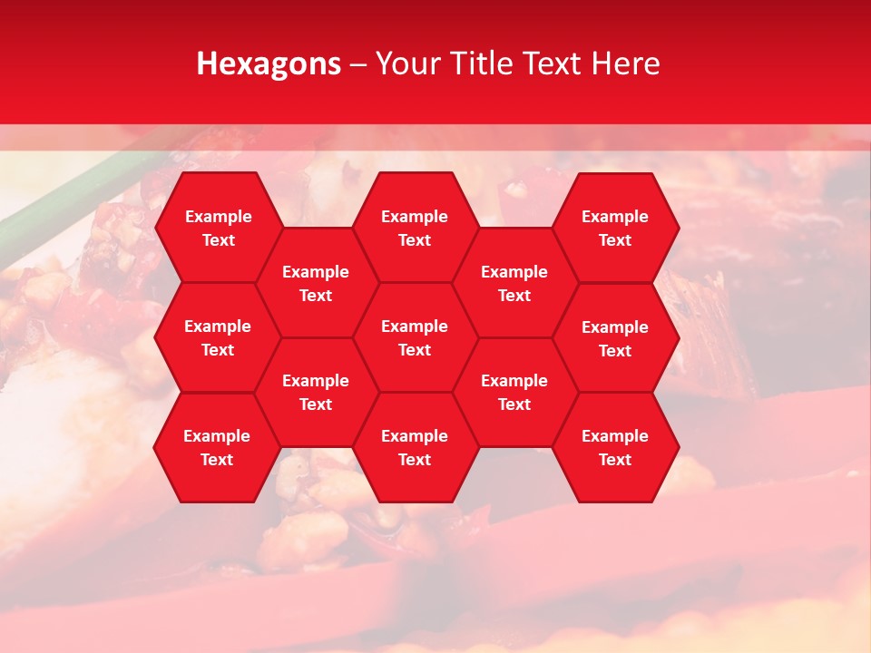 Plate Healthy Delicious PowerPoint Template